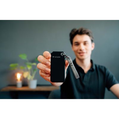 4. Verbatim Pocket SSD 2 TB USB Type-C 3.2 Gen 2 (3.1 Gen 2) Czarny, Szary