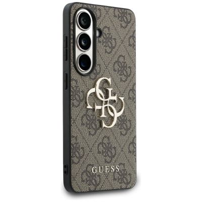4. Etui Guess 4G Big Metal Logo do Samsung Galaxy S26 Plus - brązowe