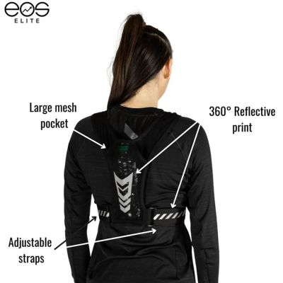 4. Kamizelka biegowa Eos Elite UltraLight EOSBLACK