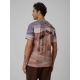 2. T-shirt regular z nadrukiem męski 4F 4FRSS26TTSHM4229-83A