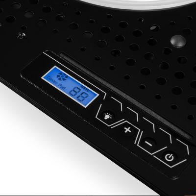 6. MODECOM CF18 RGB SILENT FAN CZARNA PODSTAWKA CHŁODZĄCA POD LAPTOPA