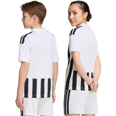 4. Koszulka dla dzieci adidas Juventus 26/27 biało-czarna KB8836