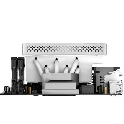 6. Jonsbo HX6200D Procesor Chłodnica powietrza 12 cm Biały 1 szt.