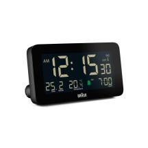 Bezprzewodowy cyfrowy budzik Braun BC10B-DCF dla środkowoeuropejskiej strefy czasowej