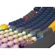 4. GENESIS THOR 230 TKL klawiatura Gaming USB + RF Wireless + Bluetooth QWERTY Czarny, Niebieski, Szary, Pomarańczowy