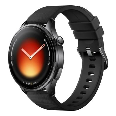 2. Xiaomi Watch 5 3,91 cm (1.54") AMOLED 47 mm Cyfrowy 480 x 480 px Ekran dotykowy Czarny GPS