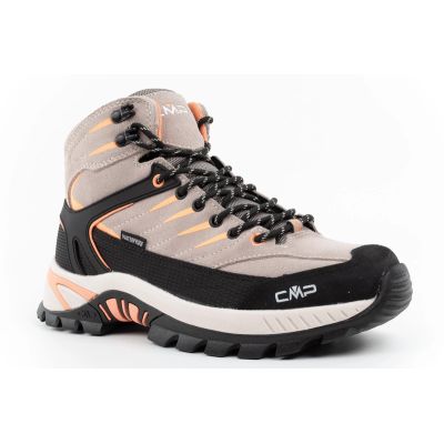 2. CMP buty sportowe damskie trekkingowe Rigel 2.0 wodoodporne za kostkę beżowe