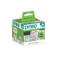 6. Zestaw etykiet DYMO 32x57mm biały 1000szt. S0722540