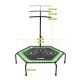 6. VIRTUFIT TRAMPOLINA FITNESS PRO Z UCHWYTEM - CZARNA - 127 CM