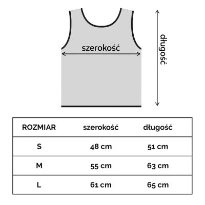 3. Znacznik treningowy na koszulkę - neonowy zielony