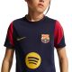 3. Koszulka dla dzieci Nike FC Barcelona Strike granatowo-bordowa II3237 401
