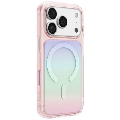 3. Etui UNIQ Coehl Estelle Magnetic Charging na iPhone 18 Pro Max / 17 Pro Max - różowe