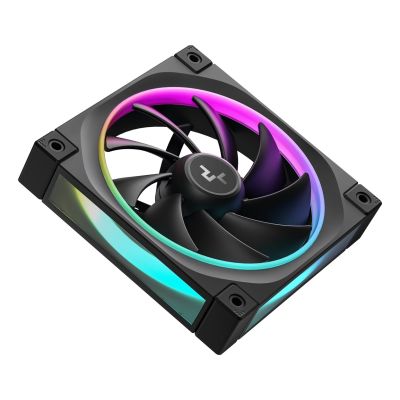 3. DeepCool FL12-3 in 1 Obudowa komputera Wentylator 12 cm Czarny 3 szt.