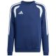 8. Bluza dla dzieci adidas Tiro 26 League Sweat Crew granatowa KF5821