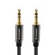 3. Wozinsky uniwersalny kabel mini jack 2x kabel AUX 3 m czarny