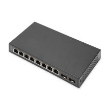 Digitus 8-portowy Gigabit + 2 porty SFP Gigabit