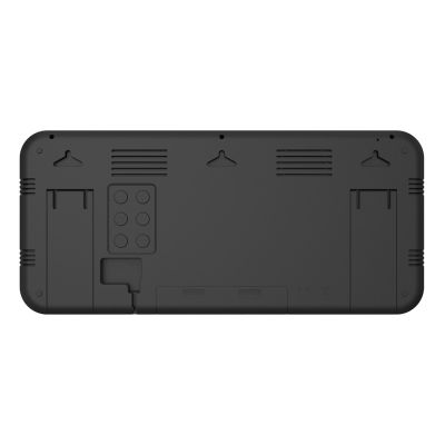 6. GREENBLUE ZEGAR ŚCIENNY LCD Z CZUJNIKIEM TEMPERATURY GB214