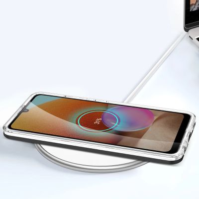 7. Clear 3in1 etui do Samsung Galaxy A32 5G żelowy pokrowiec z ramką czarny