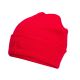 Czapka zimowa Calvin Klein CK Logo Beanie Czerwona - LZ04D8076G-VMT
