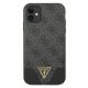 5. Etui Guess 4G Triangle Collection na iPhone 11 6,1" / Xr - szare