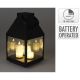 2. LATARNIA LAMPION ADWENTOWY RORATY LED 25CM 3 ŚWIECE