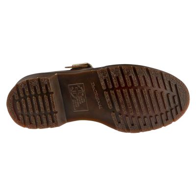 4. Dr. Martens Mary Jane Flower DM42391200 Brązowe 36