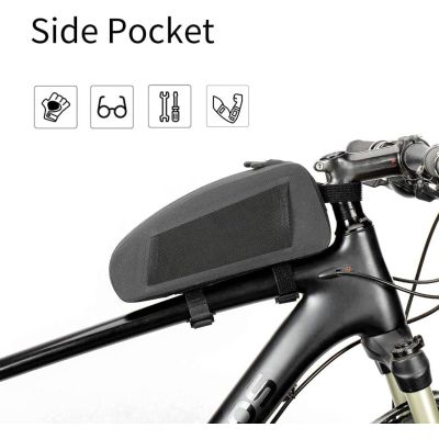 2. Rockbros torba na ramę SMALL 1l czarna