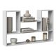 2. Regał wiszący BILBAO 4P 100x16xH60 biel