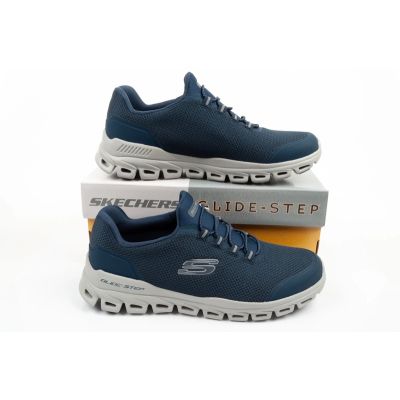 9. Skechers buty męskie sneakersy Glide-Step-Noltek wsuwane sportowe