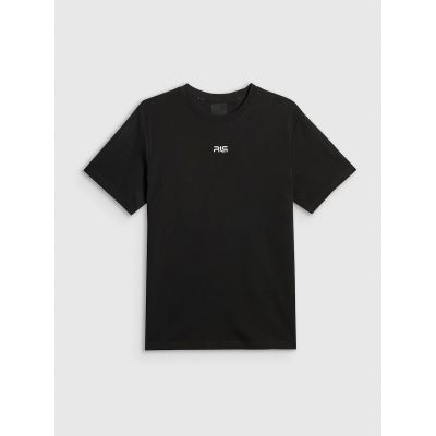 8. T-shirt regular gładki męski 4F | Robert Lewandowski RL9KSS26TTSHM3937-20S