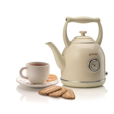 7. Czajnik elektryczny Gorenje K17CLIN Classico 1,7l (beżowy)