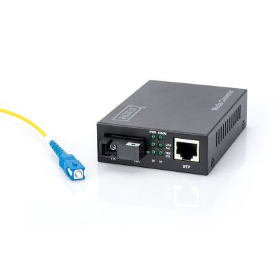 5. Digitus Dwukierunkowy gigabitowy konwerter mediów, RJ45 / SC