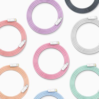 10. Kabel Baseus CALD000116 Lightning - USB-C PD 20W 480Mb/s 2m - szary