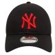 2. New Era 9TWENTY League Essentials New York Yankees Cap 60471471 Czarne OSFA