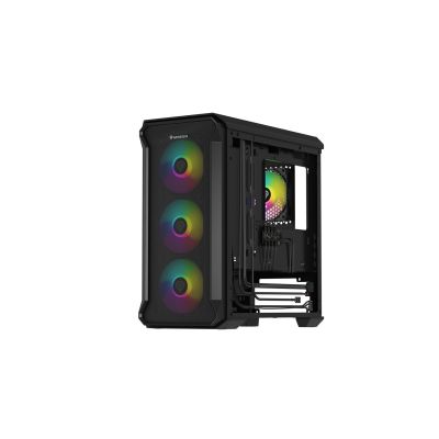 10. Obudowa NATEC Genesis Irid 503 ARGB NPC-1559 (Micro ATX. Mini ITX; kolor czarny)