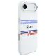 4. Etui BMW M Silicon Horizontal Line MagSafe na iPhone Air- białe