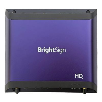 3. BrightSign HD226 odtwarzacz multimedalny Czarny 4K Ultra HD Wi-Fi