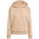 Bluza adidas Essentials 3-Stripes Full-Zip Fleece Hoodie W JX7706