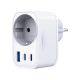 6. Ładowarka sieciowa 3mk Hyper Comfort Charger GaN PD 30W™ - biała