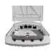 3. Mikrotik FTC21-ups | Mediakonwerter | 2x GE, 1x SFP, IP67, PoE 802.3af/at