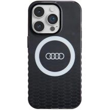 Etui Audi IML Big Logo MagSafe na iPhone 14 Pro - czarne