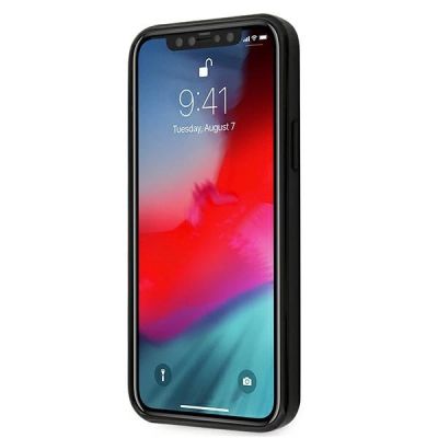 4. Etui Ferrari On Track Real Carbon na iPhone 12 mini - czarne