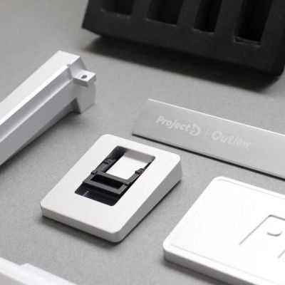 7. Ducky Outlaw 65 klawiatura Uniwersalne USB Srebrny