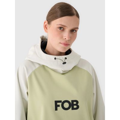 7. Bluza snowboardowa z softshellu membrana 5000 damska 4F 4FWAW24TSOFF289-44S