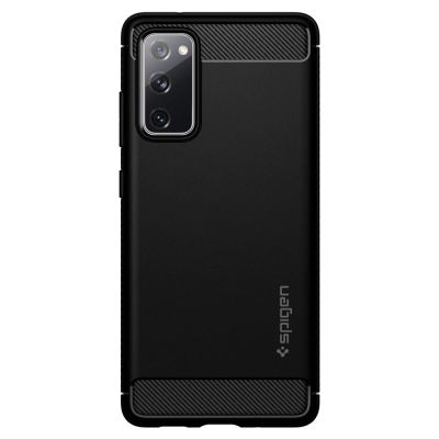 15. Etui Spigen Rugged Armor na Samsung Galaxy S20 FE - czarny mat