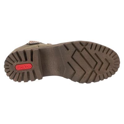 4. Rieker Booties Y7621-54 Zielone 38