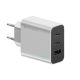 Ładowarka sieciowa Cuktech 65W GaN 2xUSB-C 1xUSB-A - szara