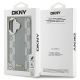 8. Etui DKNY Checkered Pattern Magsafe na iPhone 16 - beżowe