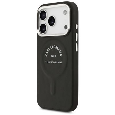 2. Etui Karl Lagerfeld Karl RSG Logo MagSafe do iPhone 17 Pro Max - czarne