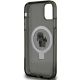 7. Etui Karl Lagerfeld Ring Stand Karl&Choupettte MagSafe na iPhone 11 / Xr - czarne